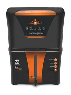 AquaDpure 4 in 1 Copper RO Water Purifier with 10 Stage Purification Filtration 12 L RO + UF Water Pur...