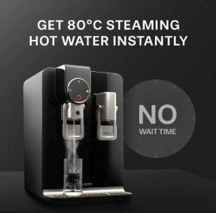 EUREKA FORBES AQUAGUARD BLAZE INSTA WS RO+UV HOT & AMBIENT COPPER SS 5.6 L RO + UV + Copper Water Puri...