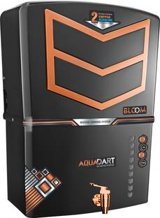 AquaDart RO Water Purifier-12 Liter Storage with TDS Controller Adjuster 12 L RO + UF + UV + Copper + ...