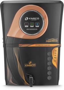 Kinsco Aqua Wave Copper 13 L RO + UV + UF + Copper + TDS Control Water Purifier with Prefilter