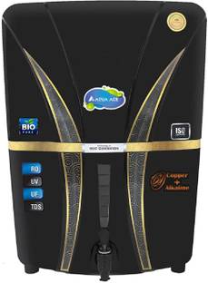 Aqua Ace Copper+Alkaline RO Water Purifier with Suitable for all type water supply 12 L RO + UV + UF +...