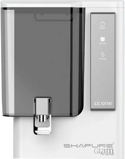 SHAPURE Glam LX ONE RO 7-Stage Filtration | Stay Healthy with Goodness of Copper Storage 10 L RO + UV ...
