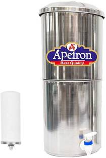 Apeiron Water Purifier 16 Ltr New Candle 16 L Gravity Based Water Purifier