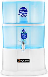 RUIQUAN Gravity Water Purifier  Technology Based | Non-Electric & Chemical Free 20 L UF Water Purifier