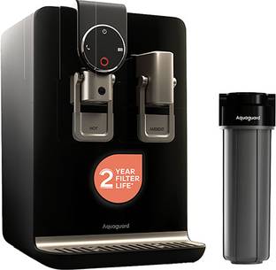 Aquaguard Aspire Blaze 2X RO+UV Stainless Steel 5.6 L RO + UV + TDS Control | Hot & Ambient Water Puri...