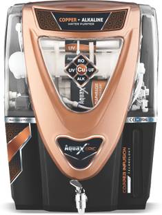 AQUA Epic Black Copper Model 15 L RO + UV + UF + Copper + TDS Control Water Purifier