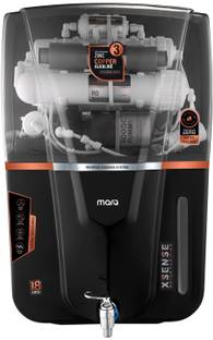 MarQ by Flipkart Black Smoke Audy India 1st BIS (IS 16240 :2023) CM/L8100159306 18 L RO + UV + UF + TDS + ALK + Copper Water Purifier