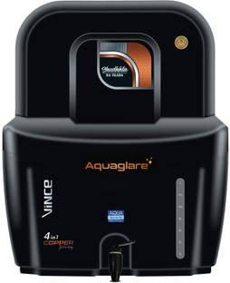 Aqua Glare UV water purifier with Active Copper 12 L UV + UF Water Purifier