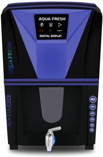 Aqua Fresh CRYSTAL BB LED+ALKALINE+RO+UV+TDS AUTOMATIC ELECTRICAL BOREWELL WATER PURIFIER 12 L RO + UV...