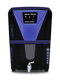 Aqua Fresh CRYSTAL BB LED+ALKALINE+RO+UV+TDS AUTOMATIC ELECTRICAL BOREWELL WATER PURIFIER 12 L RO + UV...