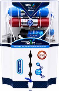 AQUA Skyland Combo Model 18 Ltr Copper filter + Alkaline Vitamin B12 + + TDS Water filter Copper filt...