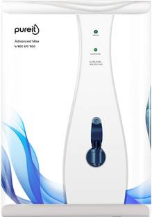 Pureit by HUL Advanced Max 6 L Mineral RO + UV + MF + MP Water Purifier Suitable for all - Borewell, Tanker, Municipality Water