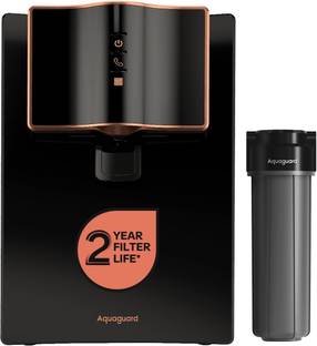 Aquaguard Enrich Marvel RO+UV+UF 2X 6 L RO + UV + UF Water Purifier | 2 Year Filter Life | With Mega S...