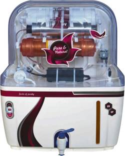 Always PURE NATURAL UV Without RO 15 L UV + UF + Copper Water Purifier
