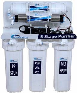 Beyond water 5 Stage Gravity Base Water Filter Without RO With Activated Carbon And  UV Water Purifier
