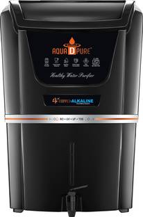 AquaDpure Copper Alkaline Technology RO Water Purifier with Inbuilt TDS Adjuster 12 L RO + UV + UF + T...