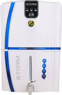Kaveri AquaFresh Storm Smart LED INDICATOR 12 L RO + UV + UF + TDS Control Water Purifier