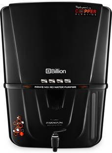 Billion Crunch 15 L RO + UV + UF + Copper + Alkaline + Minerals Water Purifier