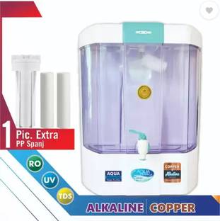 fedula Aqua pearl water purifier filter RO UV UF TDS Alkaline copper 10 L RO + UV + UF + Copper Guard ...