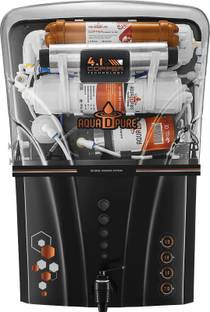 AquaDpure TDS Adjuster/Controller Water Filter for Home 12 L RO + UV + UF + Minerals + Copper Water Pu...