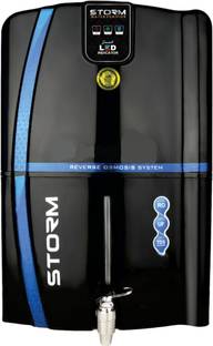 AQUA Storm LED INDICATOR 12 L RO + UV + UF + TDS Water Purifier