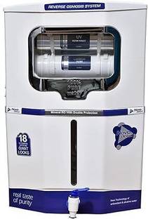 mclord AXP-Novo-01 18 L RO + UV + Copper + Alkaline + Minerals Water Purifier