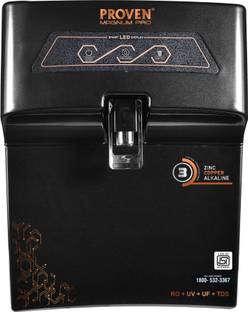proven Magnum PRO Water Purifier LED Indicator | Copper Zinc & Alkaline | ISI Certified 8 L RO + UV + ...