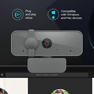 Lenovo 300 FHD 2.1 HD  Webcam with Built-In Microphone USB Connectivity