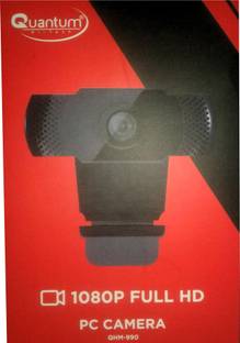 QUANTUM QHM-990 HD PC(web) camera 2.1 HD  Webcam with Built-In Microphone USB Connectivity