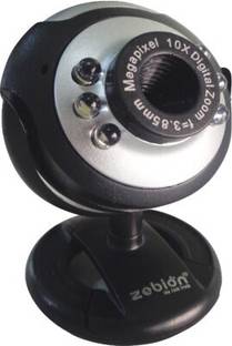 zebion Webcam Tigers Eye 20 HD  Webcam with Built-In Microphone with Night Vision USB Connectivity