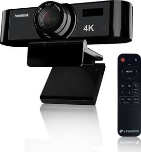 Peoplelink Nova X10 Ultra HD, 4K, Auto-Focus, Noise Reduction, CMOS sensor 8.2 HD  Webcam with Built-In Microphone with Night Vision USB Connectivity
