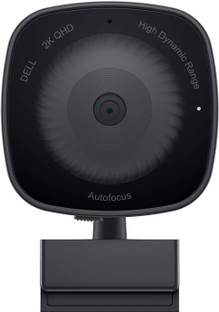 DELL WB3023 2K QHD/FHD/HD Resolution 8 HD  Webcam with Built-In Microphone USB Connectivity