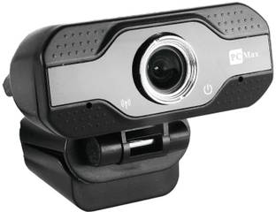PC Max HD 1080P Digital Webcam with Built-in Mic, Plug and Play Setup, Wide-Angle 1080 HD  Webcam with Built-In Microphone with Night Vision USB Connectivity
