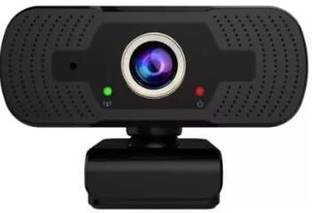 ULTRABYTES Match Full HD 1080P Webcam USB Connection | Noise Cancellation (Black) M-WC2M 2 HD  Webcam with Built-In Microphone USB Connectivity