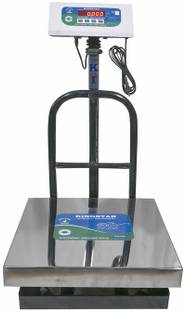 NKCOM Stainless Steel Scale Capacity 200KG Accuracy 20G Min.400G Pan Size 16X16 Inches Weighing Scale