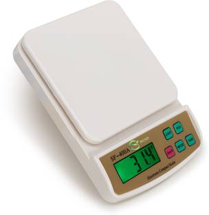 RCSP SF-400A Kitchen Weighing Scale | 1g to 10kg | Digital Display | Battery Operated Weighing Scale