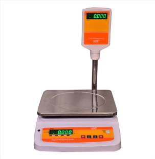 GRAMTECHNOLOGY Digital Scale Pole 50kg x 2g Weight Machine for Shop All Kirana & Vegetable shop Weighing Scale