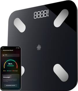 Cult Bluetooth Weight Machine, 20+ Parameters, BMI, US FDA Approved, 10 users Weighing Scale