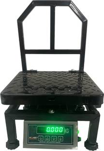 monet 100 kg MS/IRON 12*12 Inch/300*300 mm Portable Weighing Machine Weighing Scale