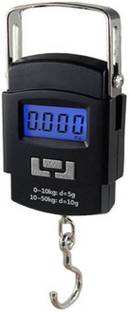 Life Friends 50Kg Portable Hanging Luggage Weight Machine Digital for Weighing Household Items Weighing Scale