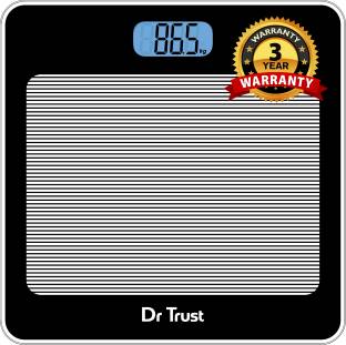 Dr Trust USA Model 520 Paris Personal Digital Electronic Body Weight Machine For Human Body 180Kg Capa...