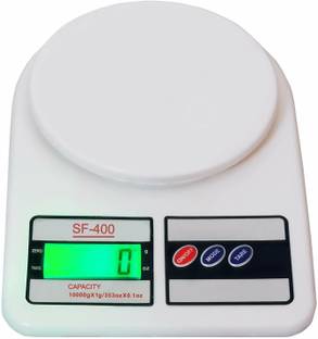 SONALEX Digital Kitchen Weight Machine 10kg with Backlit Display measuring Weighing Scale