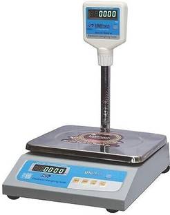 Unitech Digital Electronic Weighing Scale for Commercial Use| LCD Display,High Precision Weighing Scale