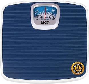 MCP Accurate & Reliable Mechanical Scale Deluxe Personal Scale Upto 130kg Capacity Weighing Scale