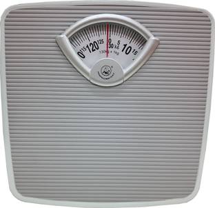 ACU-CHECK Analog Weight Machine Weight machine for Human Body Weighing Scale Upto 130Kg Weighing Scale