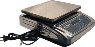 monet 30KG 2 Days Battery Backup; Green Display Weighing Scale