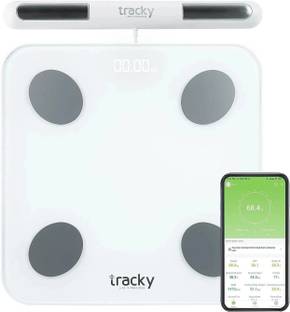 Tracky Advance Body Composition Scale with 8 Electrodes Weighing Scale
