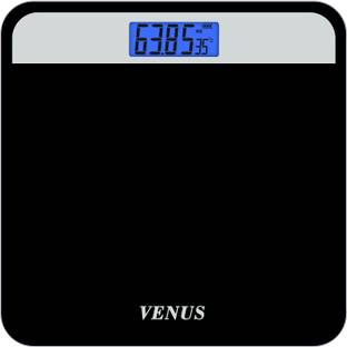 Venus Digital Electronic LCD Personal Health Checkup Body Silver/Black Weighing Scale