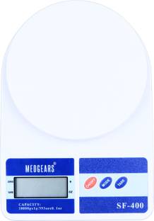 MEDGEARS Digital Kitchen Weighing Machine Multipurpose Electronic Weight Scale Weighing Scale