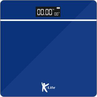 K-life WS-105 Electronic Digital Weight Check machine For Human Body 180kg Capacity Weighing Scale